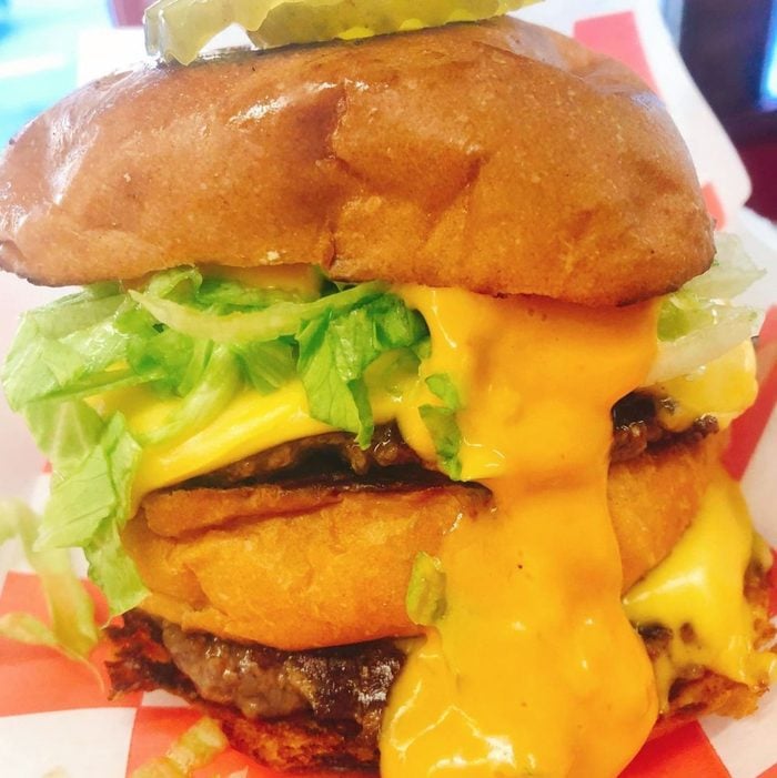 burger at Mickeys Diner