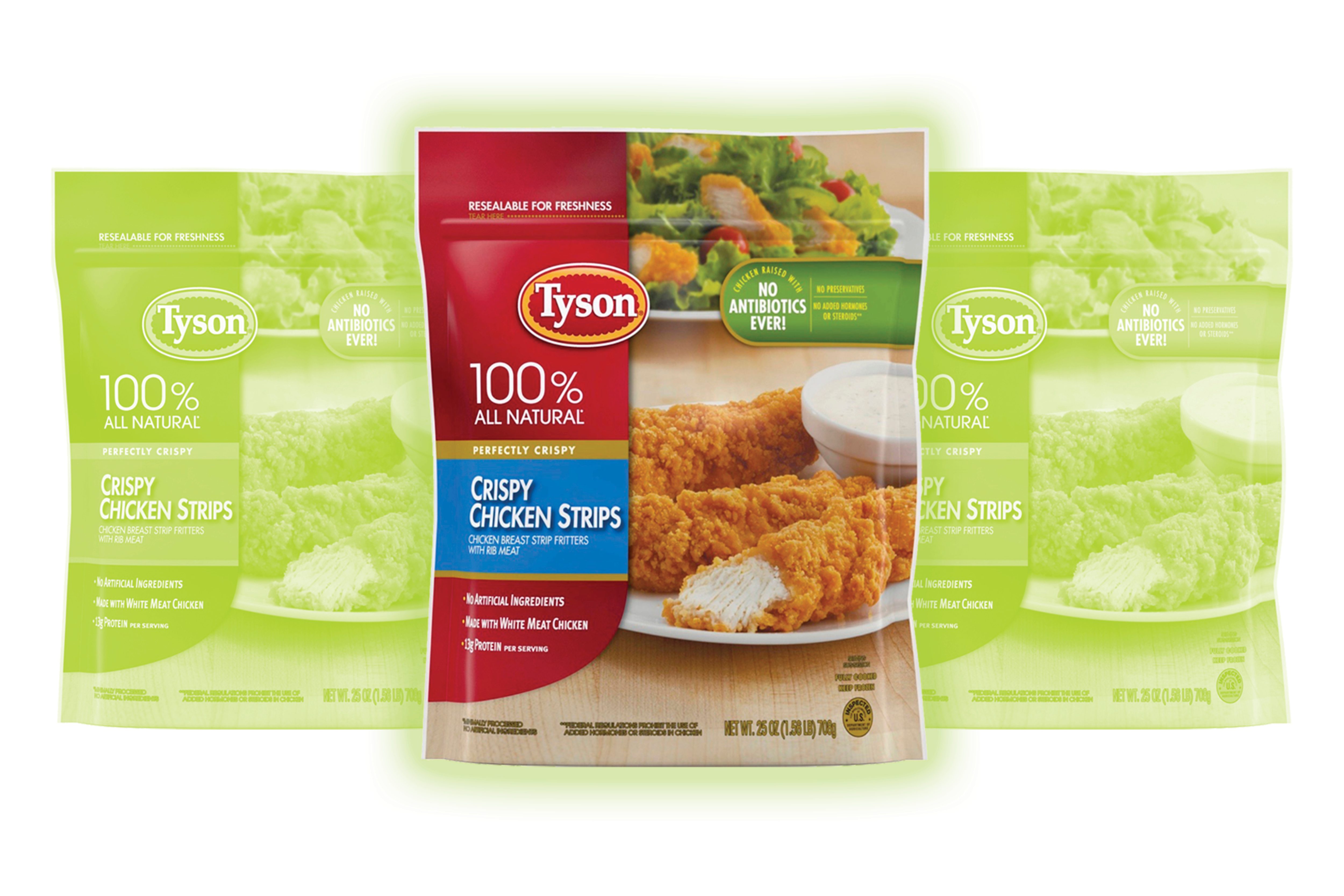 Tyson Crispy Chicken Strips - Frozen - 25oz