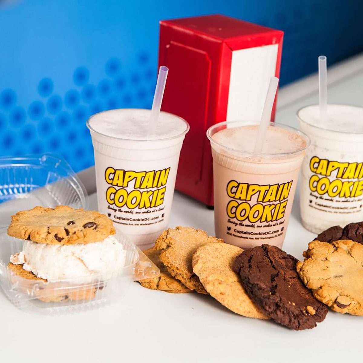 Captain Cookie and the Milk Man