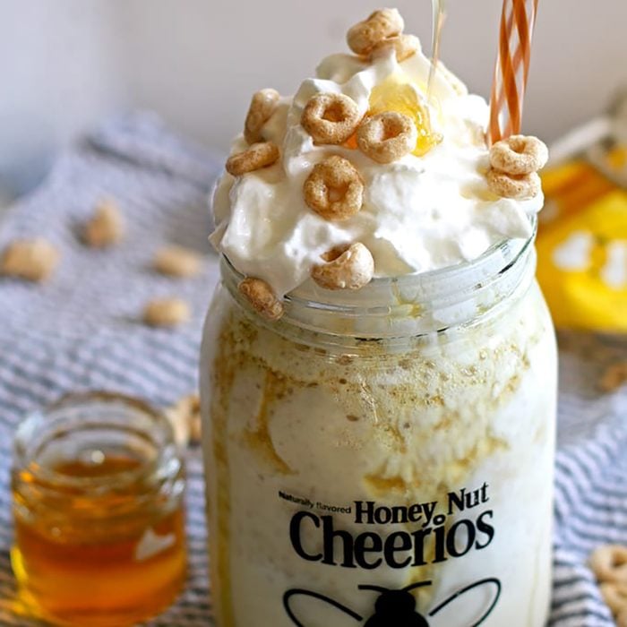 cheerio milkshake