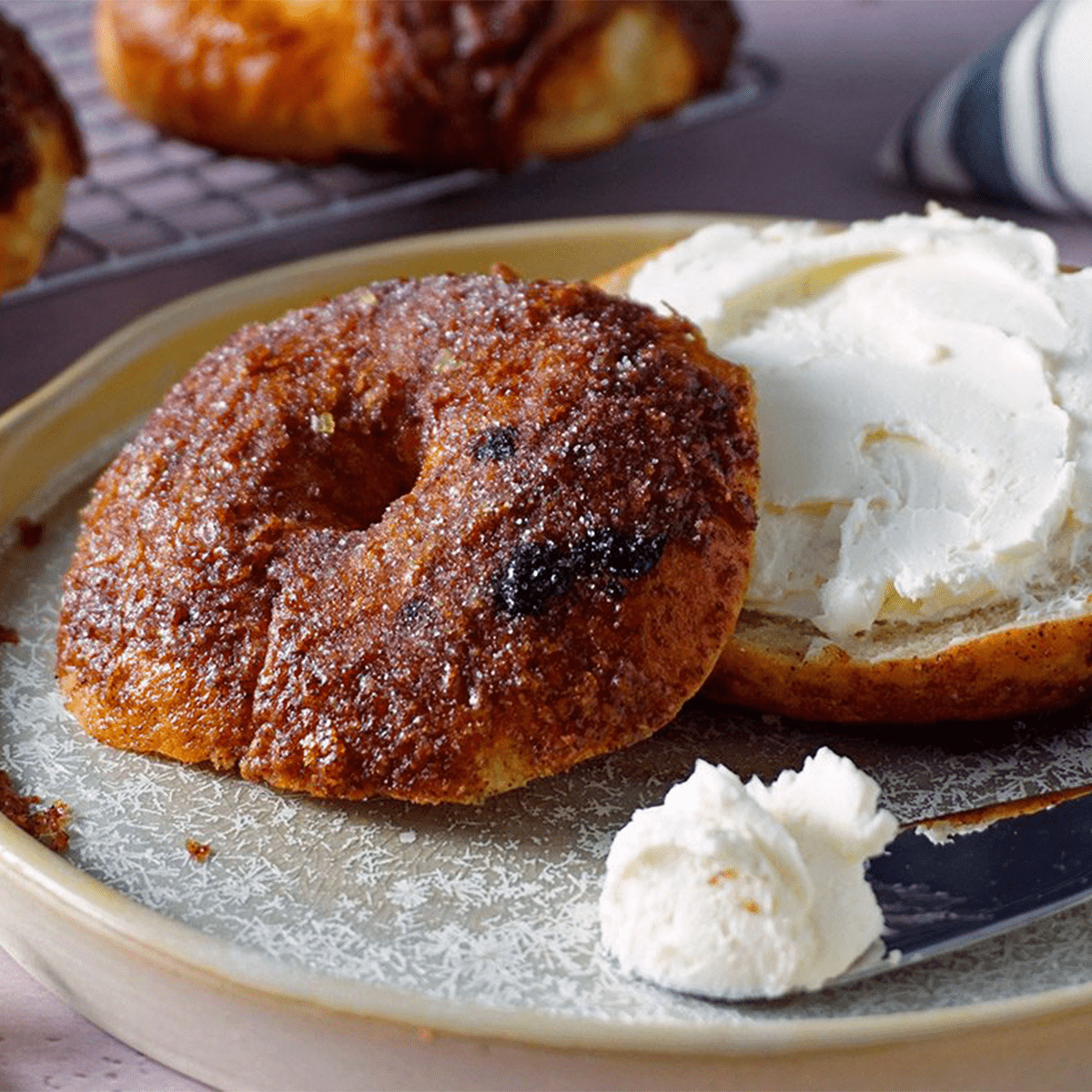 Inspired by: Panera Bread Cinnamon Crunch Bagels