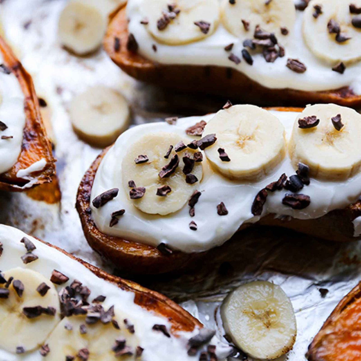 Breakfast sweet potatoes