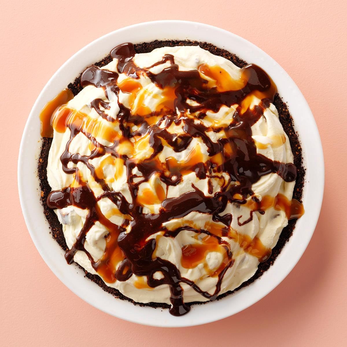 Caramel Nut Crunch Pie