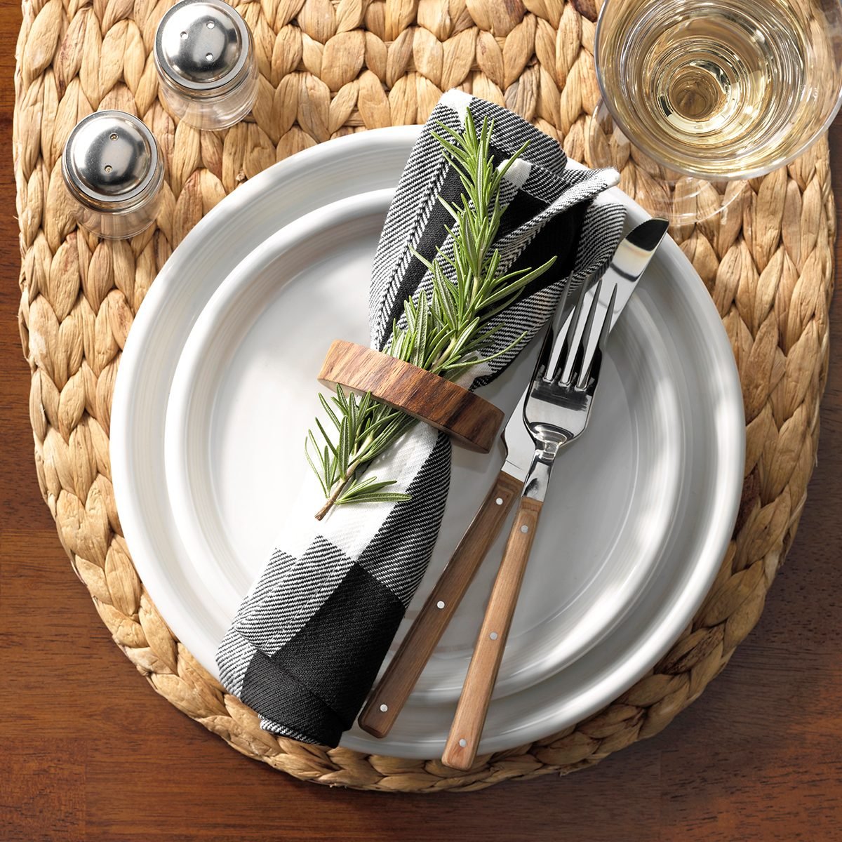 Country Thanksgiving Plates