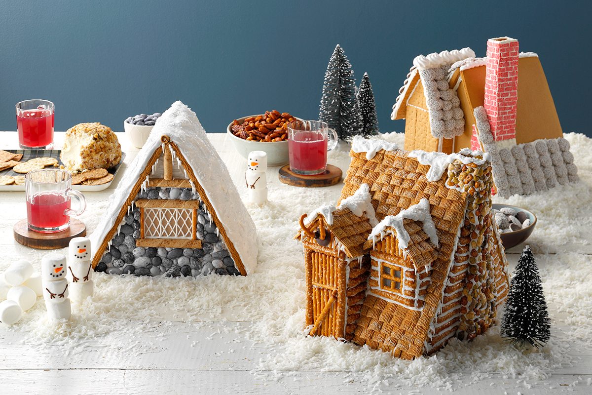 How to Build a Gingerbread House Store Bought