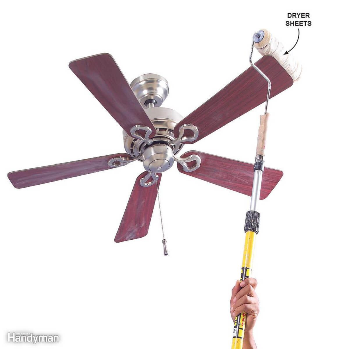 cleaning ceiling fan