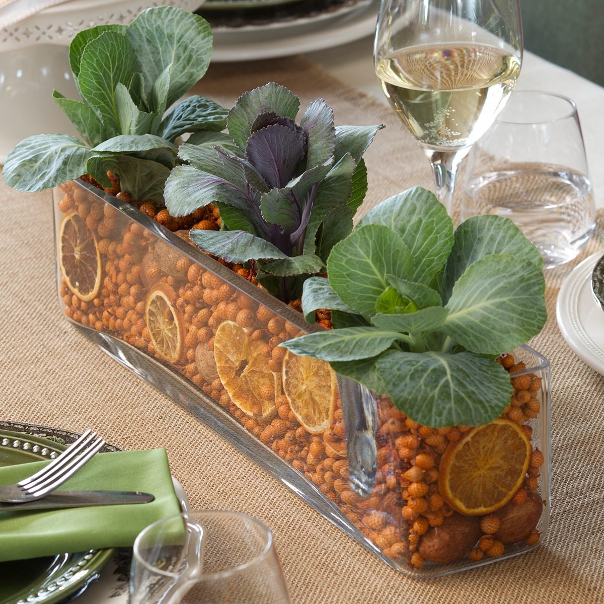 vegetable centerpiece
