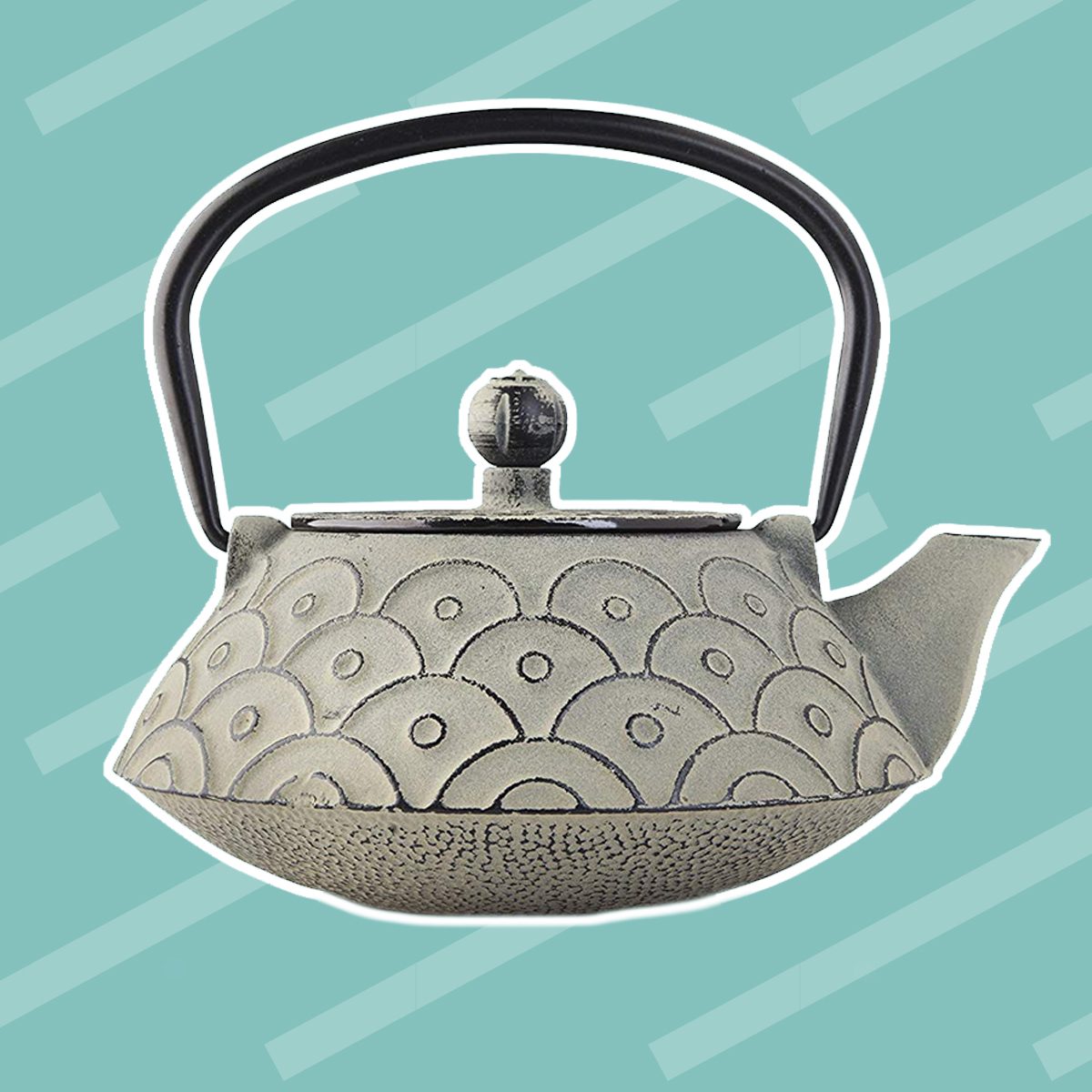Cast Iron Teapot
