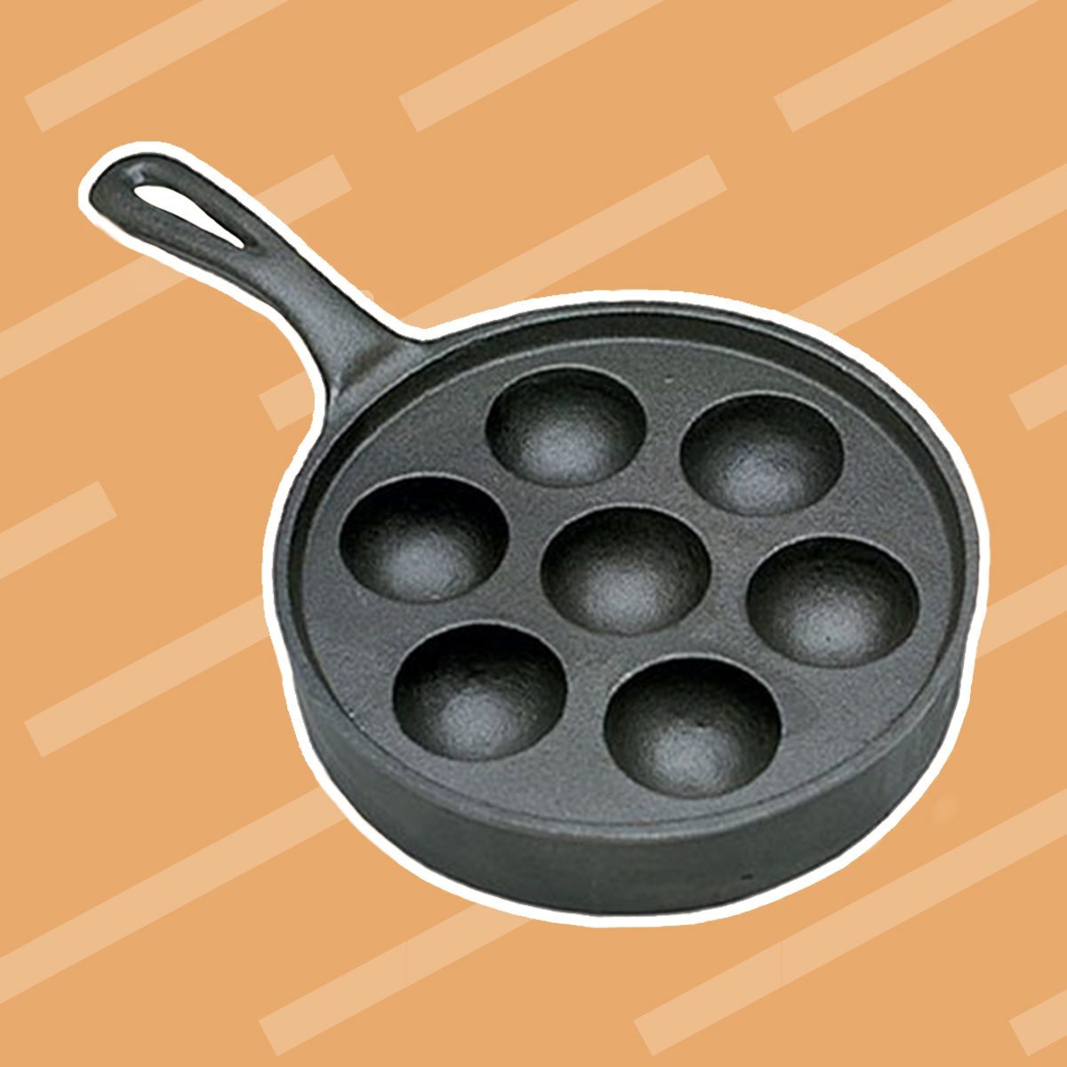 Aebleskiver Pancake Puffs Pan