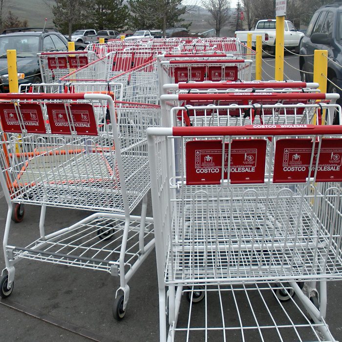 Carts at Costco