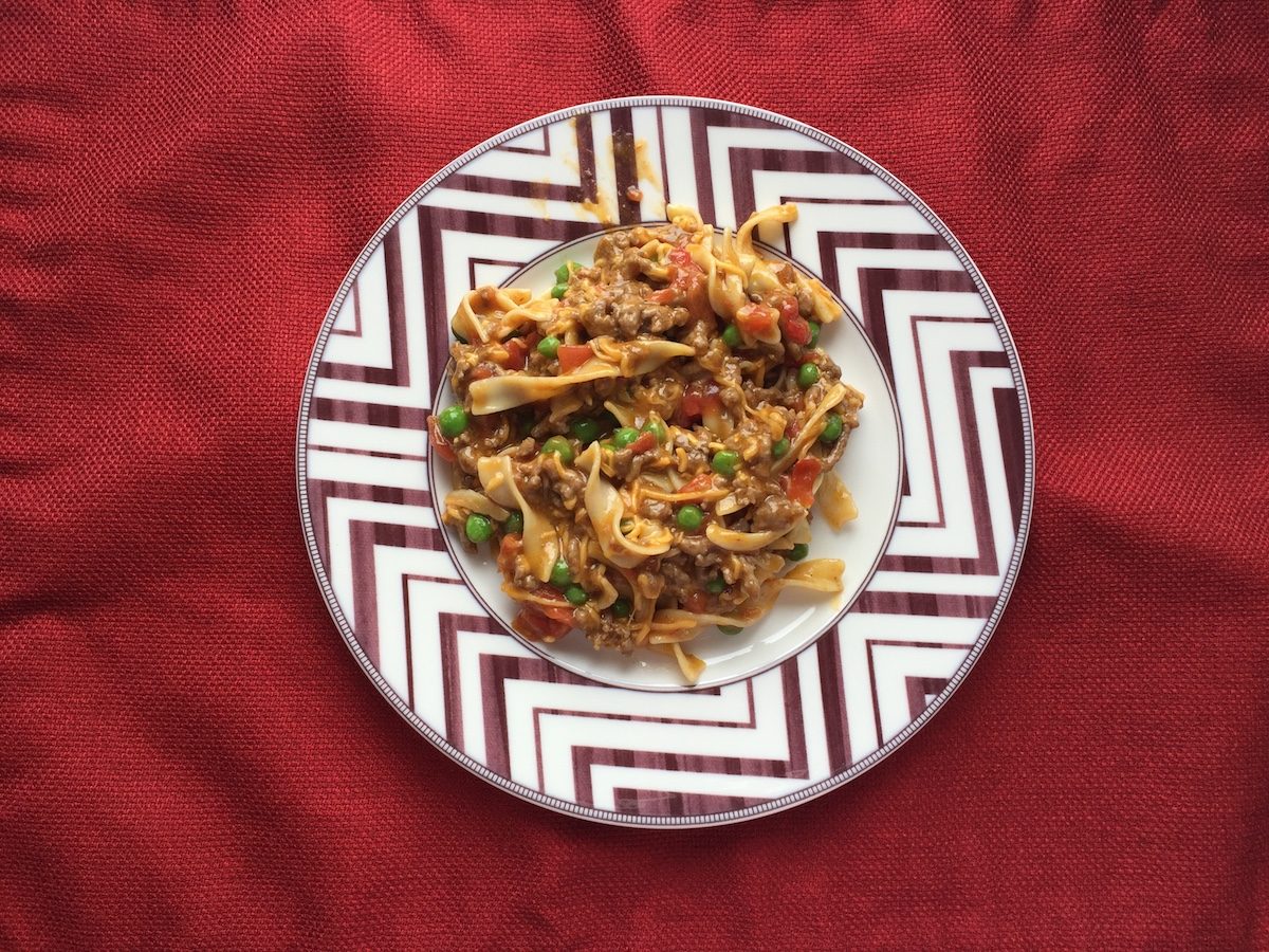 Amish Yummasetti Plated