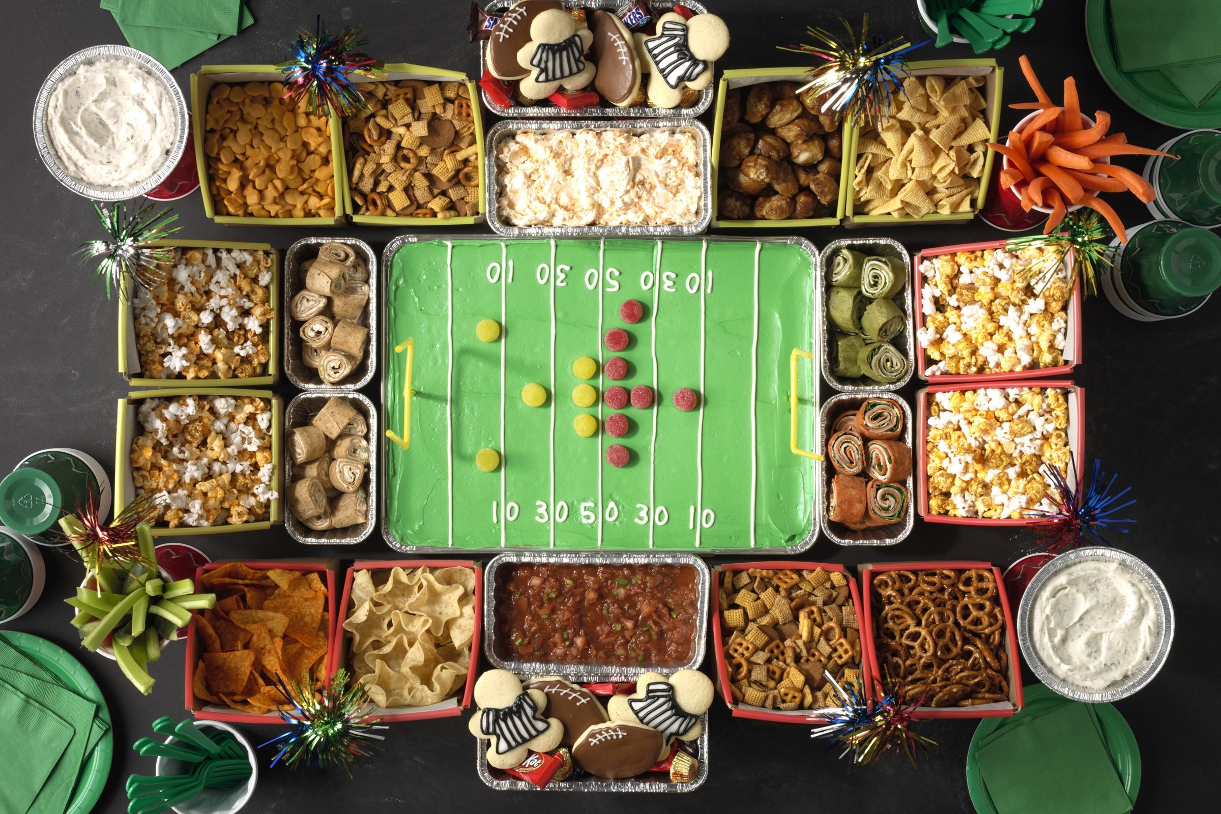 Superbowl Snack Stadium