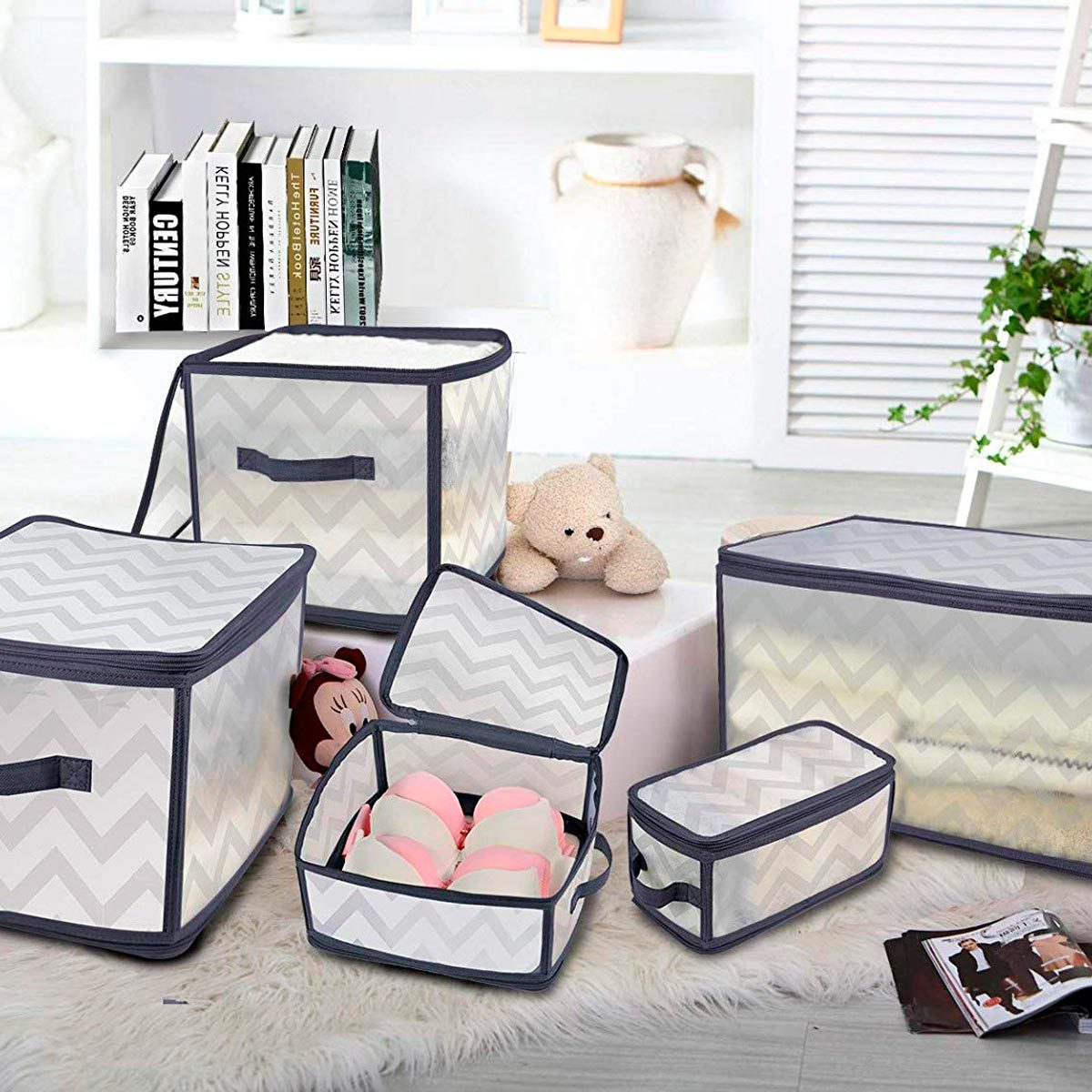 Collapsible Geometric Box Cubes