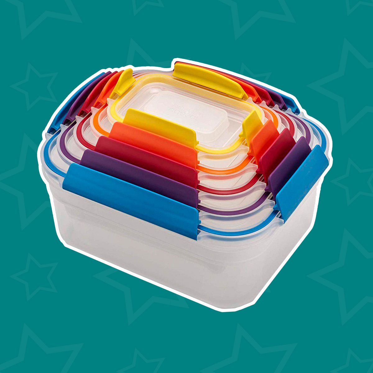 Joseph Joseph Nest Lock Plastic Food Storage Container Set