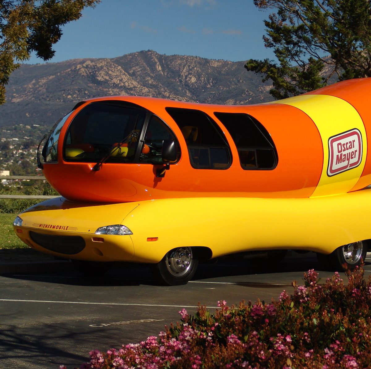parking the wienermobile
