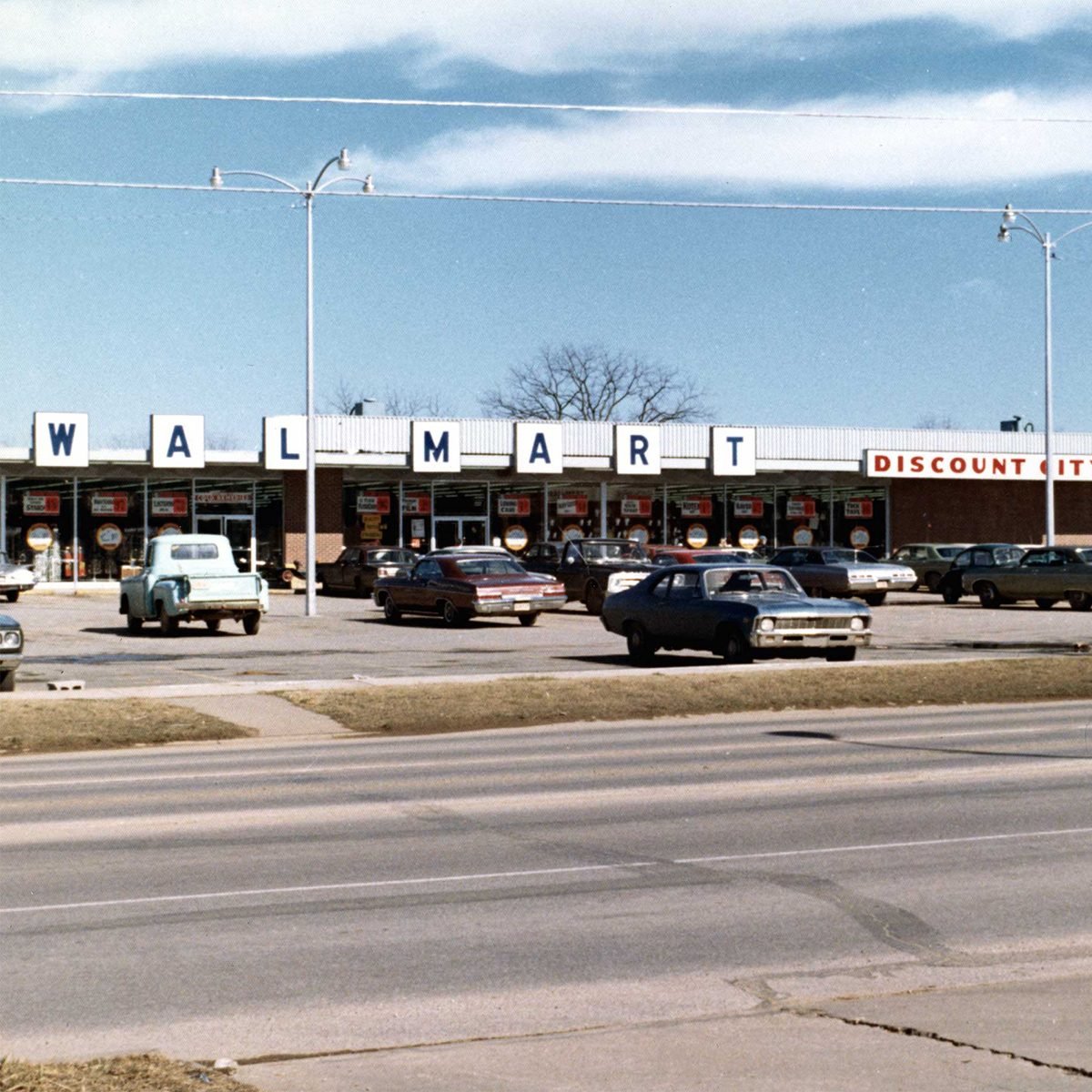 Walmart in the early 1970s