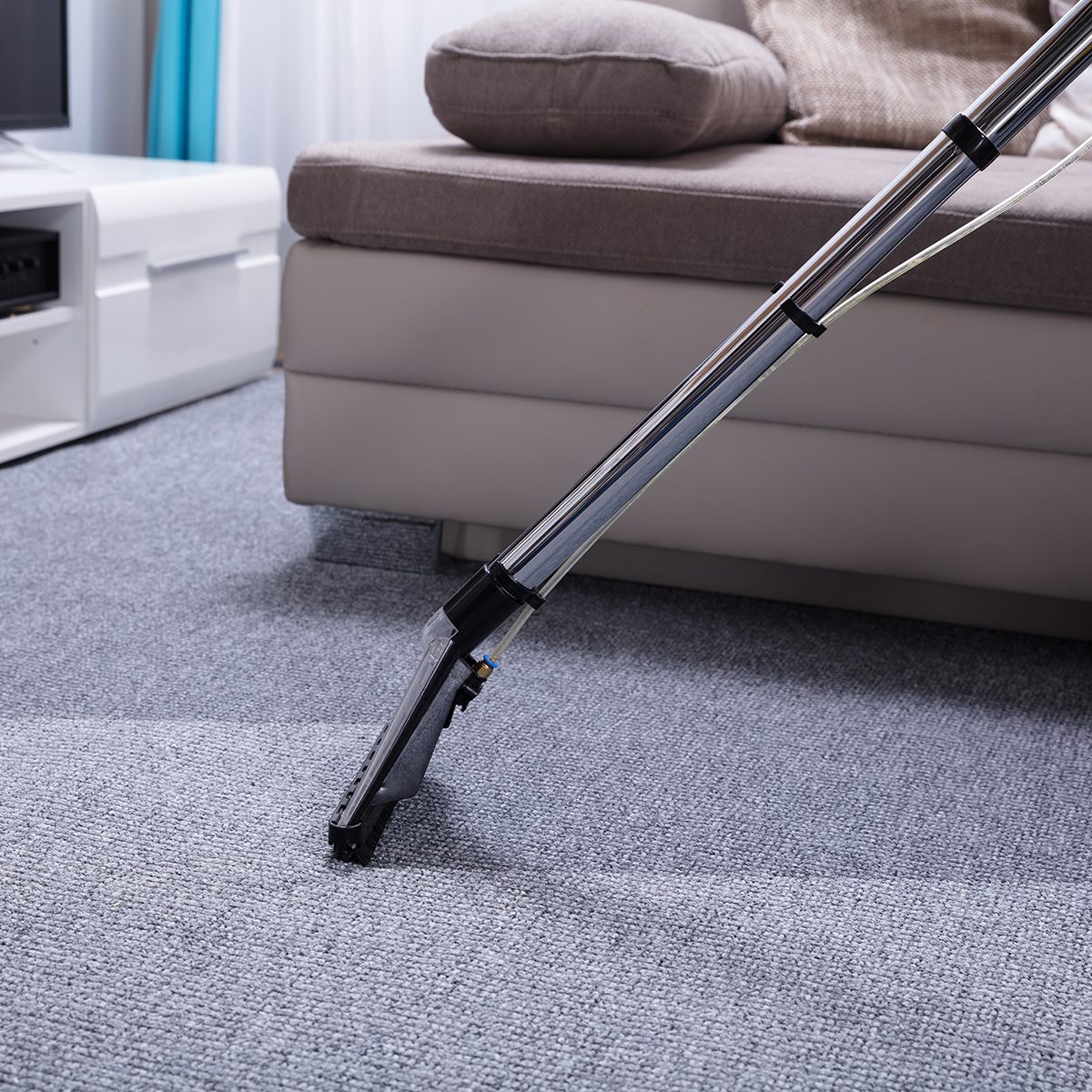 Close-up Of A Vacuum Cleaner Over Grey Carpet; Shutterstock ID 1073809973; Job (TFH, TOH, RD, BNB, CWM, CM): TOH