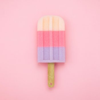 popsicle pink background