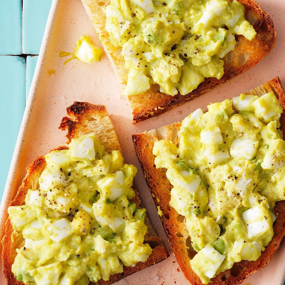 Avocado Egg Salad Toast