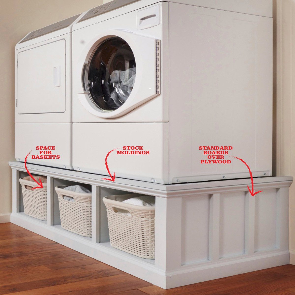 DIY Washer Pedestal