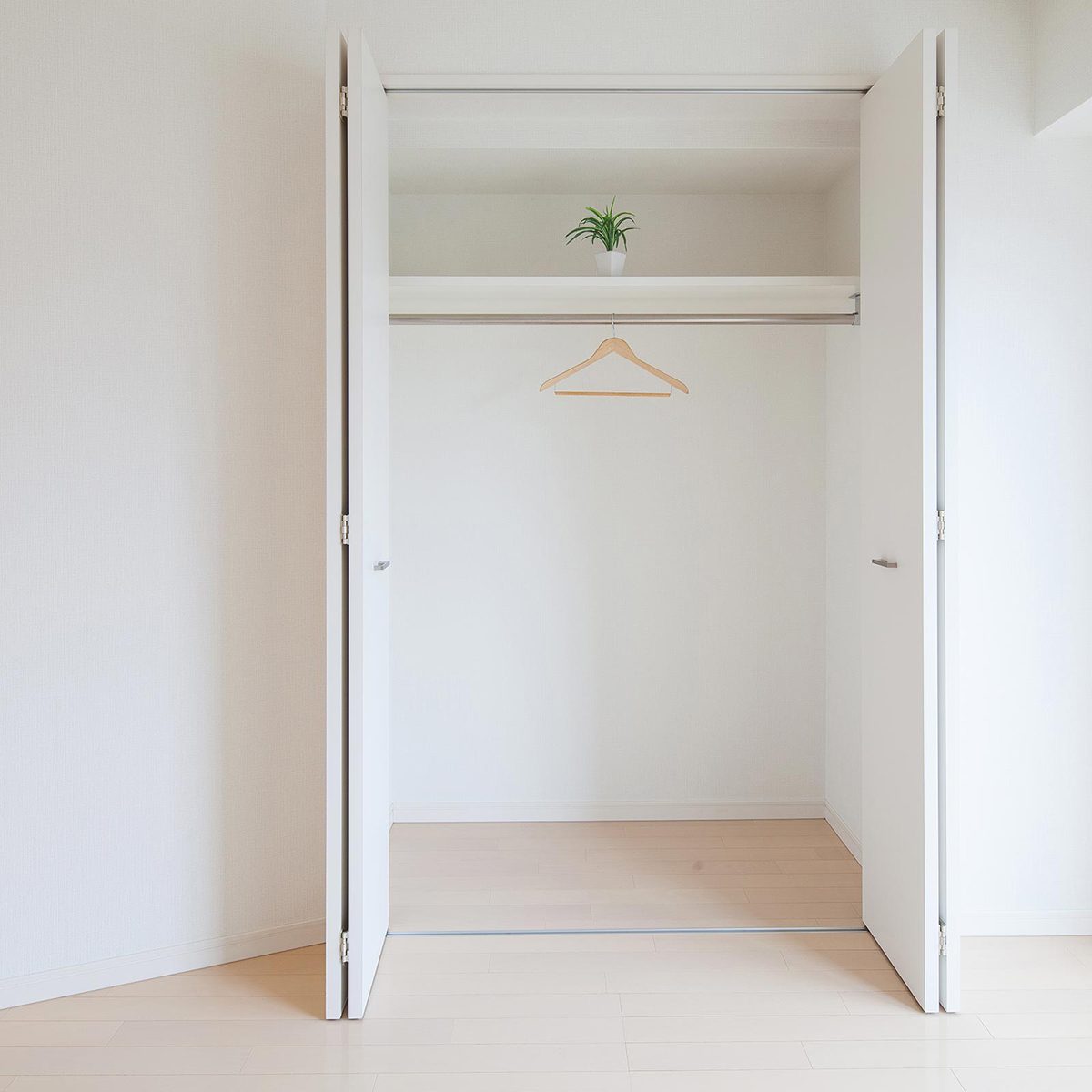 Small white closet