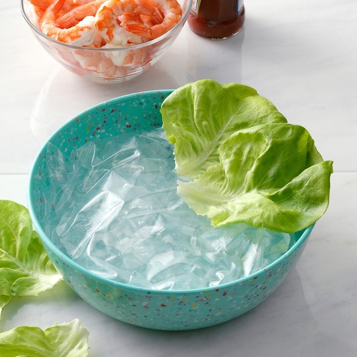 Kitchen Hack Keeping Shrimp Cold