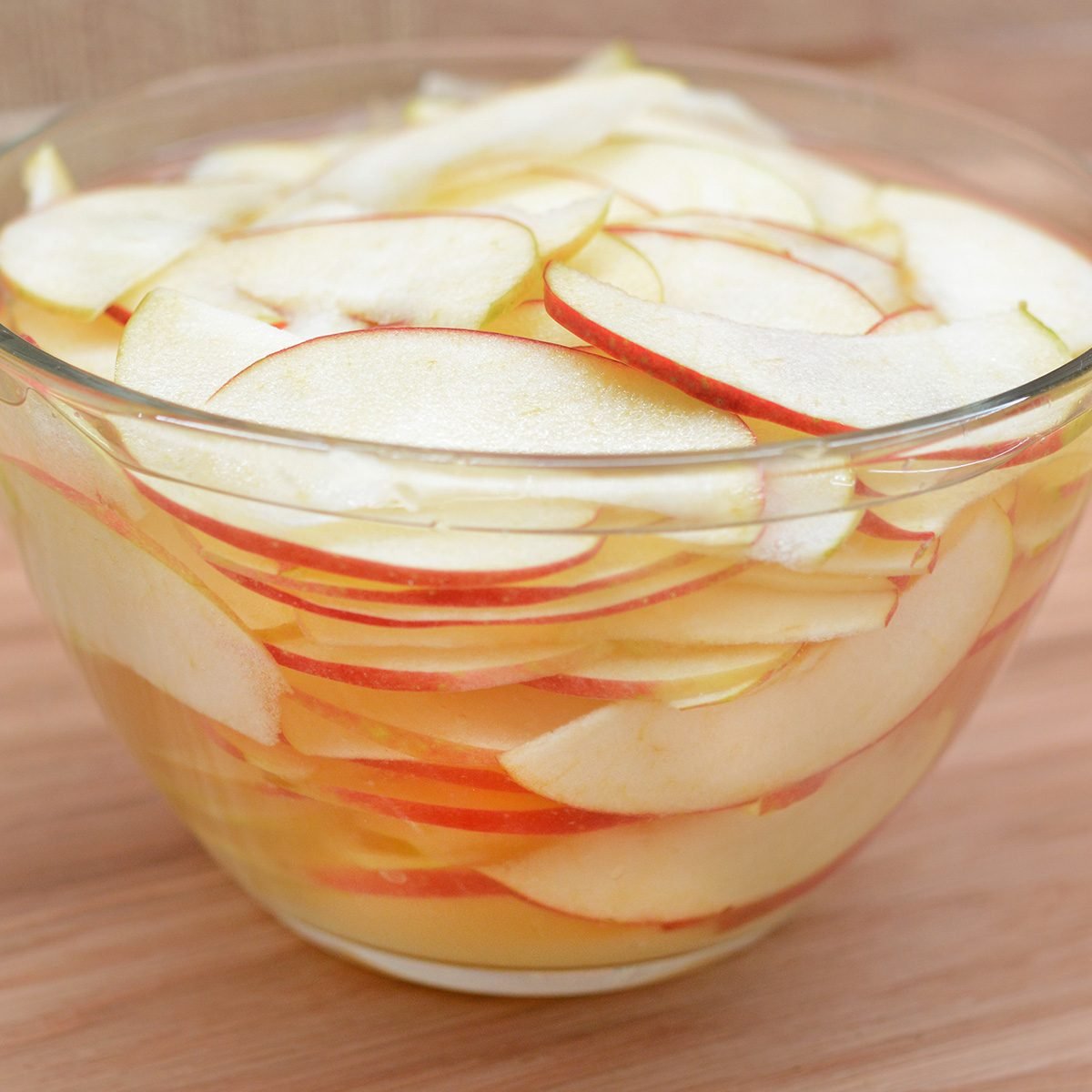 Cooking Process Of Apple Roses. Sliced Apples; Shutterstock ID 1377976715; Job (TFH, TOH, RD, BNB, CWM, CM): TOH