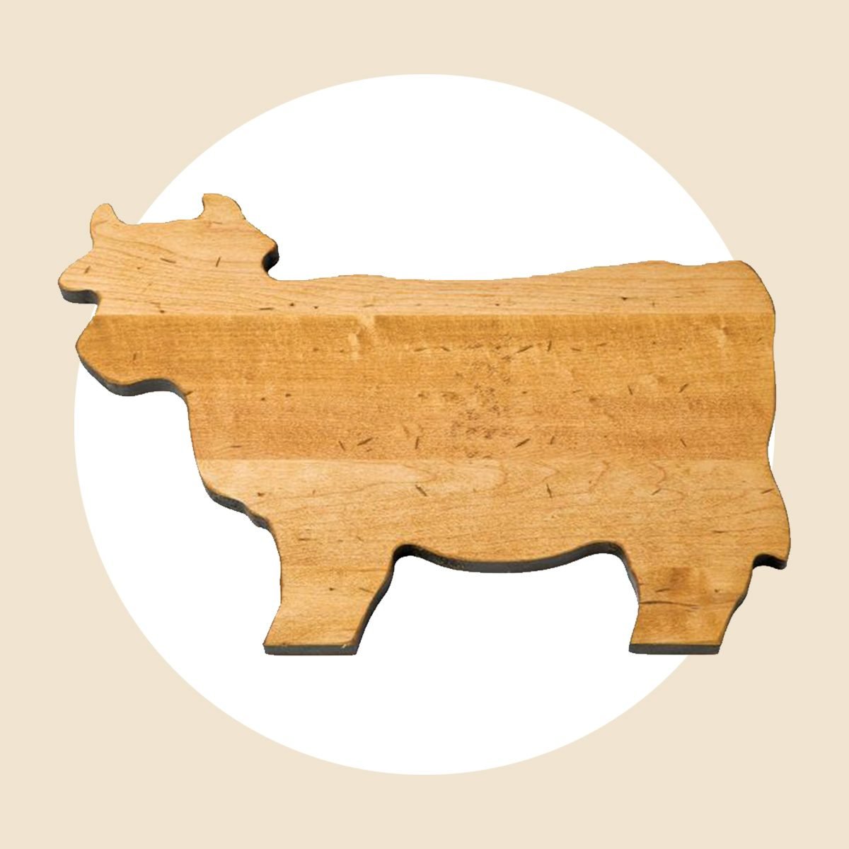 J K Adams Cow Shaped Cutting Board