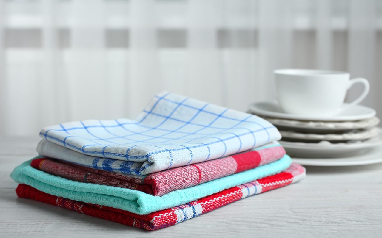 The Secret to Reviving Your Dingy Dish Towels