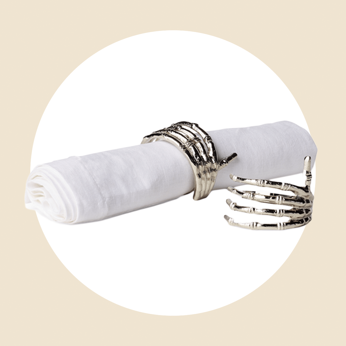 Sur La Table Halloween Skeleton Napkin Ring