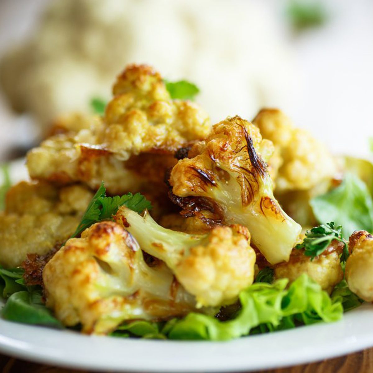 cauliflower baked in batter