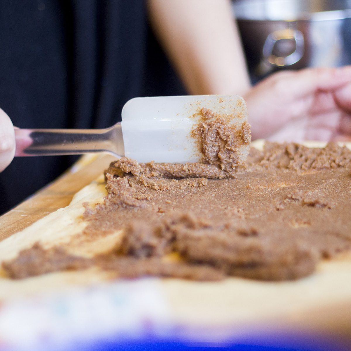 Making Delicious Cinnamon Rolls