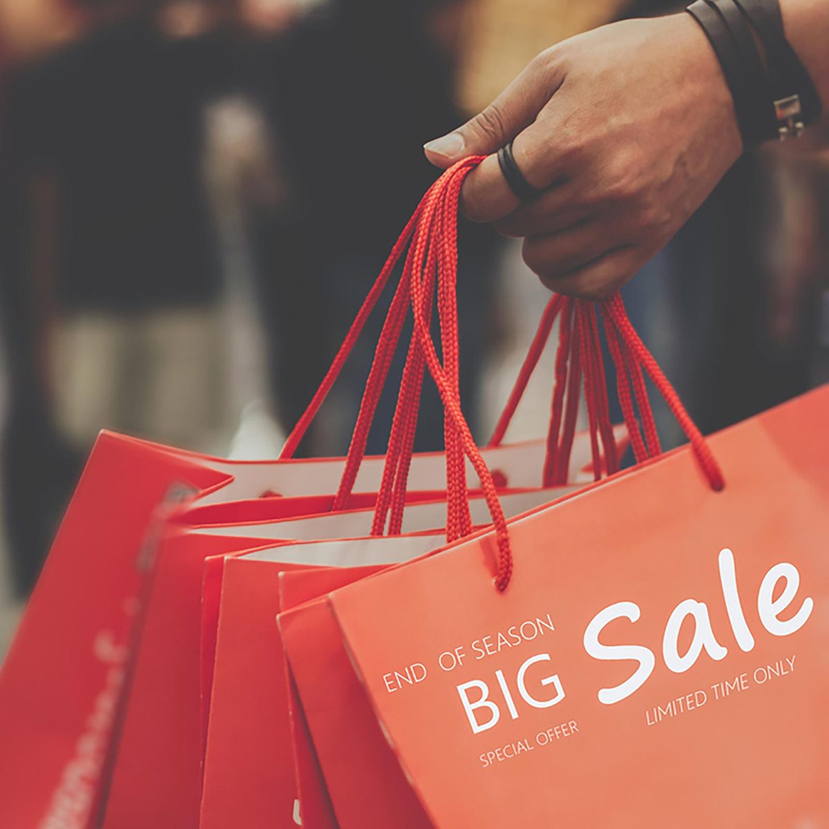 Big sale shopping bags