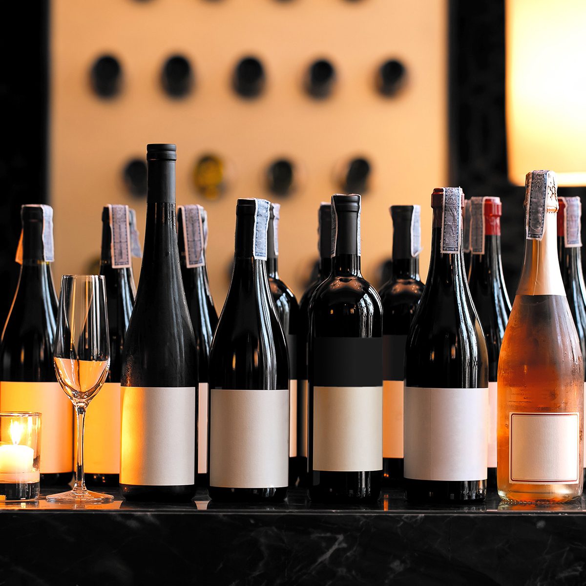 Multiple bottles of wine