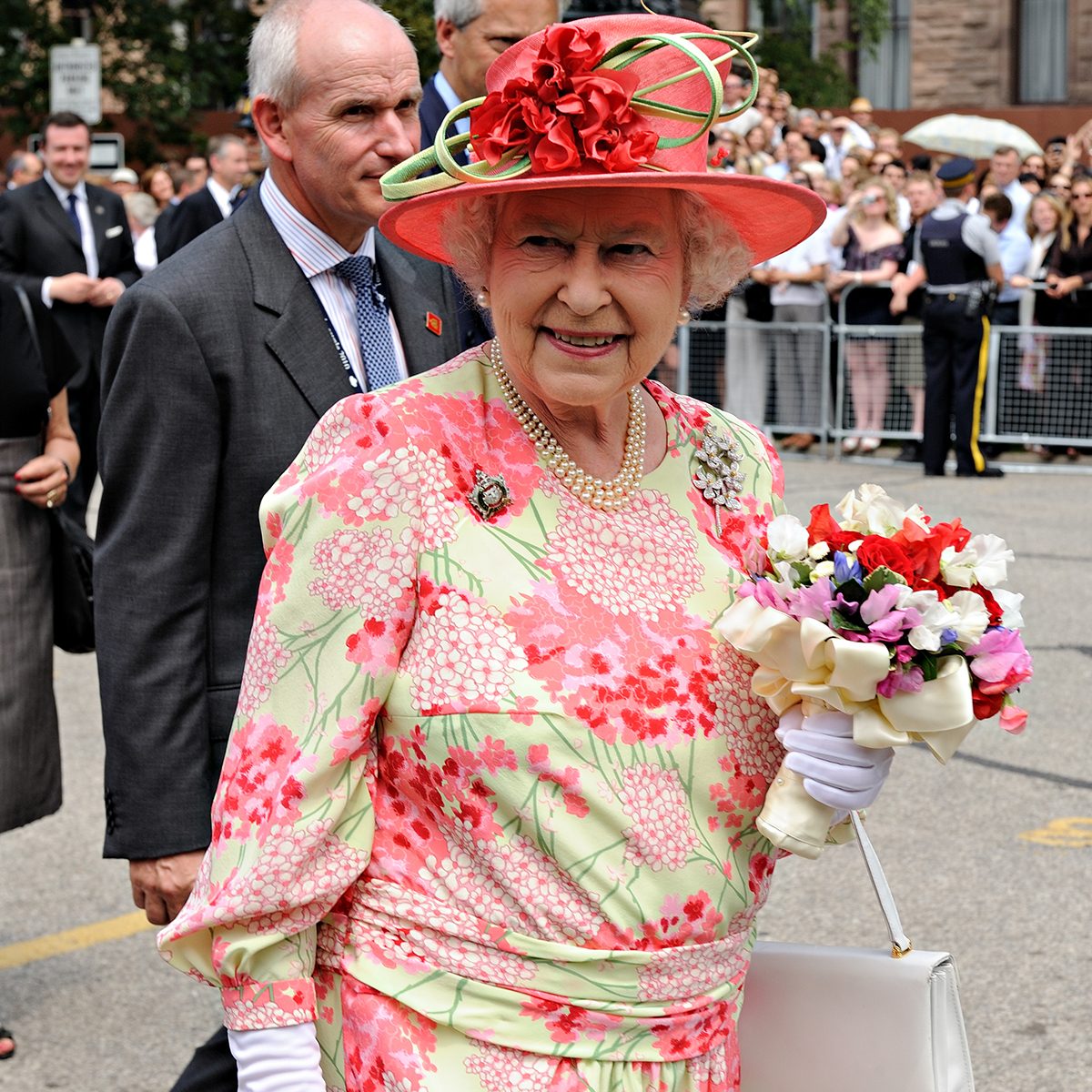 Thousands of people packed University Avenue and the grounds of Queen