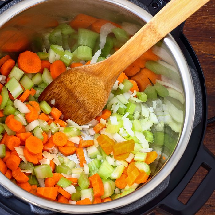 Homemade minestrone soup, traditional Italian food recipe.