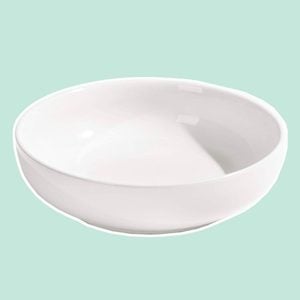 LE TAUCI Pasta Bowls Ceramic Salad Bowl, Large Serving Bowl Set 45 Ounce - Set of 4, White
