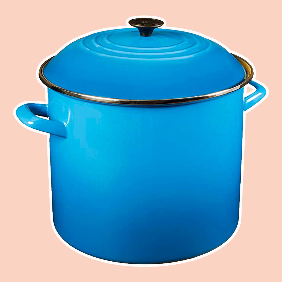 Le Creuset N5100-3059 Stockpot, 20-Quart, Marseille