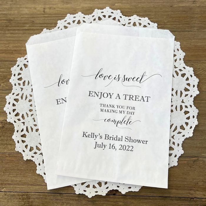 Personalized Bridal Shower Favor Bags Ecomm Via Etsy.com