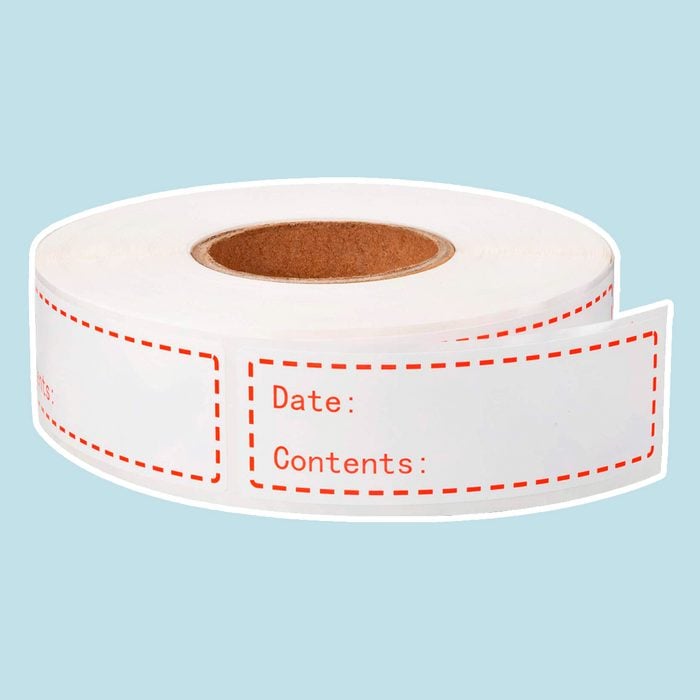 500 Pieces Food Freezer Labels 1 x 3 inches Self-Adhesive Removable Storage Refrigerator Food Date Labels