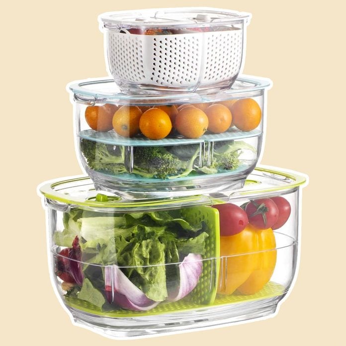 Produce Veggie Storage Containers