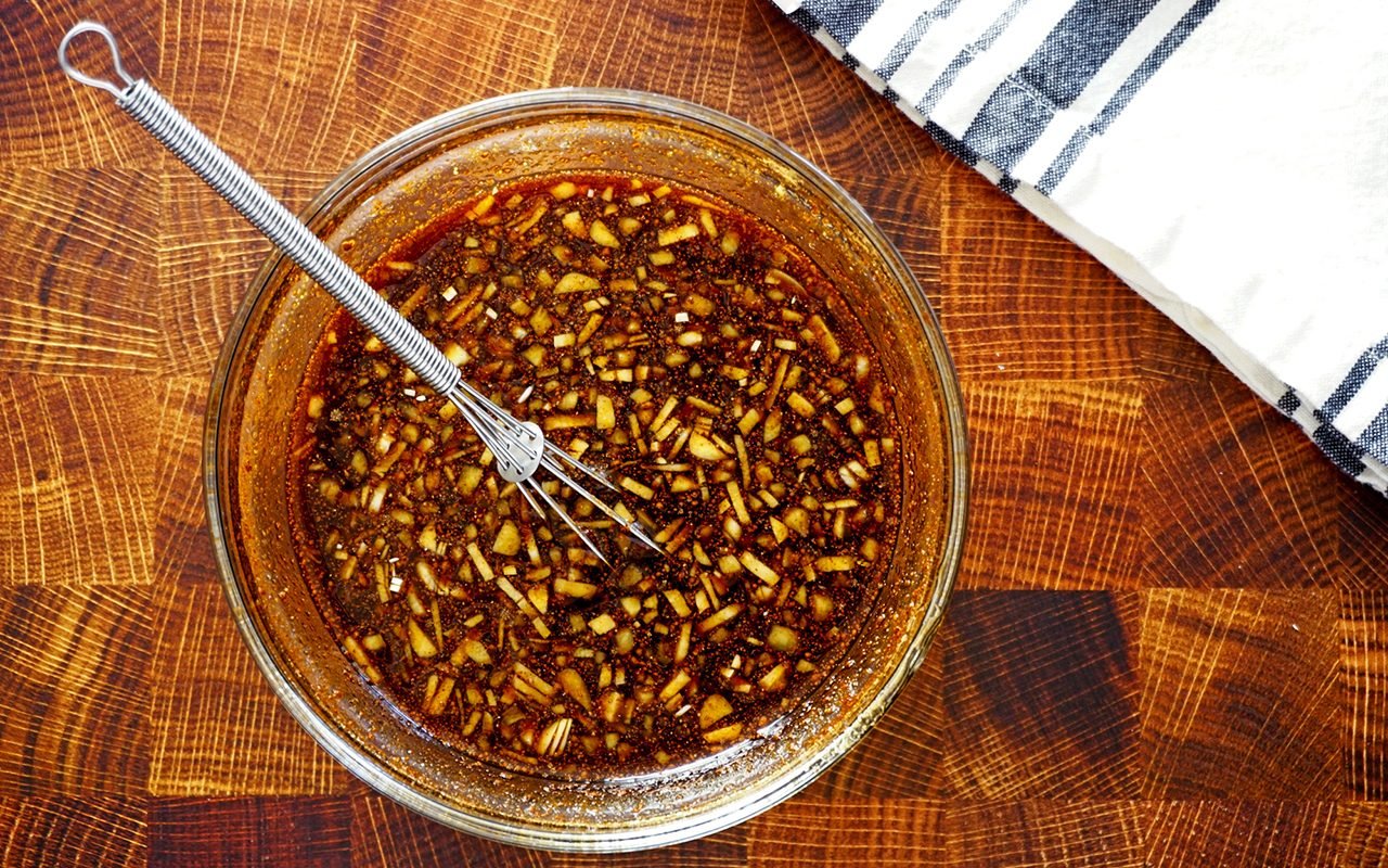 grilled pork tenderloin teriyaki marinade mixed together