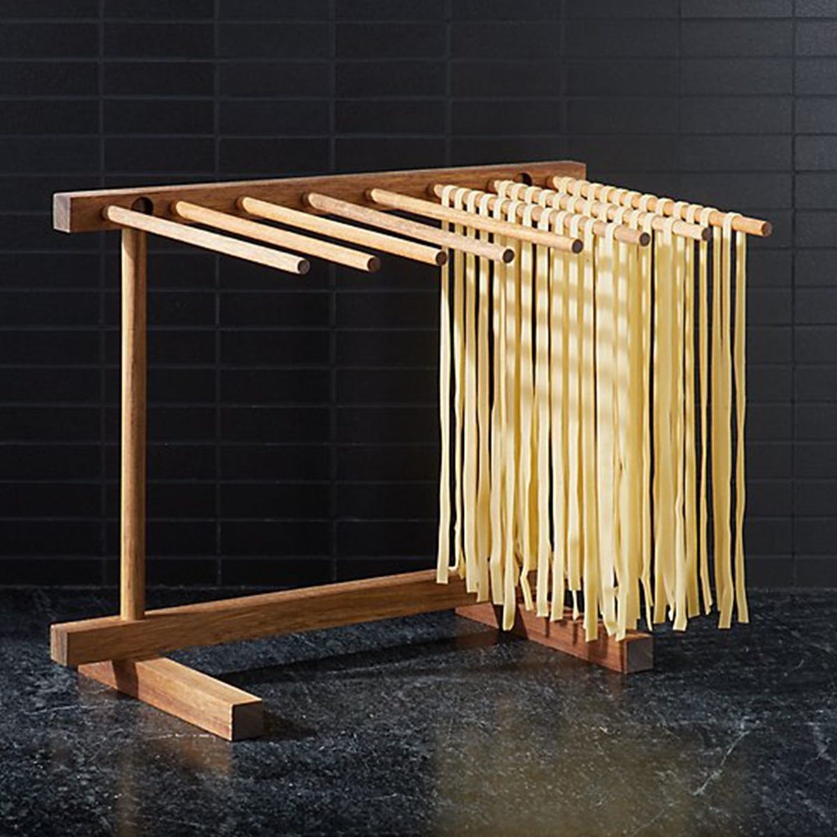 Acacia Pasta Drying Rack