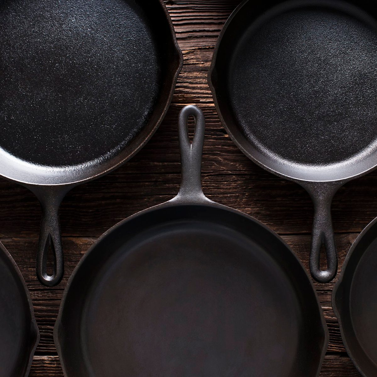 Cast iron skillets