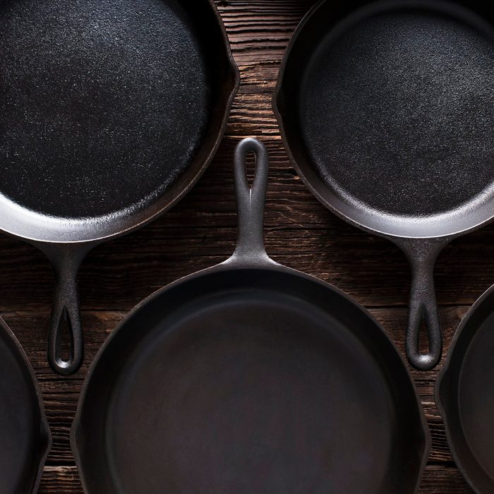 Cast iron skillets