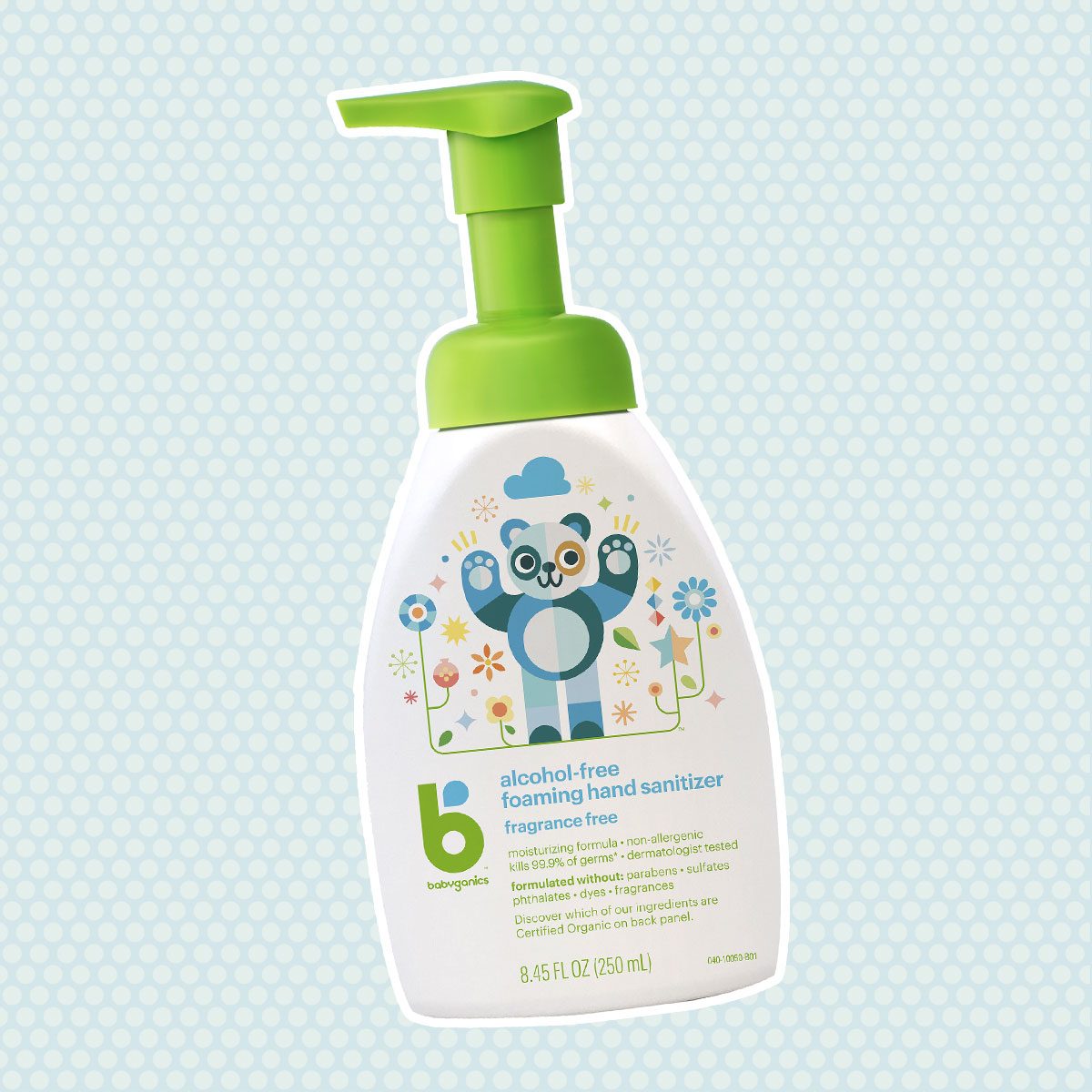 alcohol-free foaming hand sanitizer, fragrance free