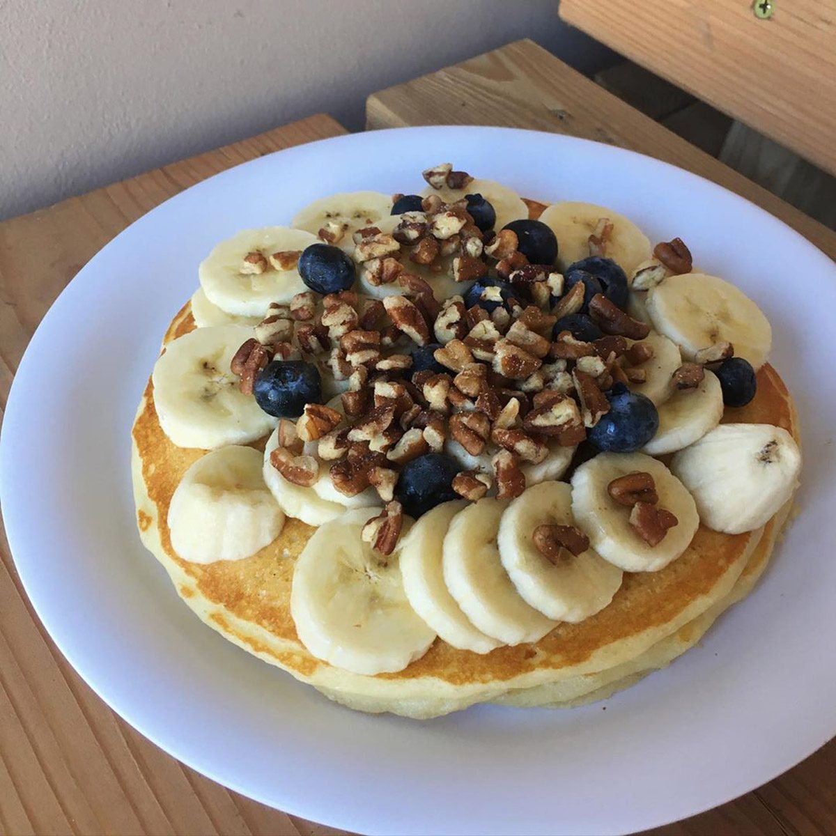 Stacked, Logan pancakes