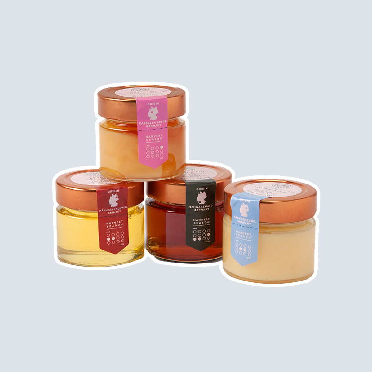 German Honey Sampler