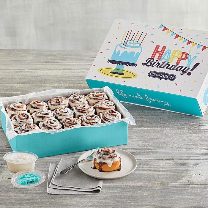 Cinnabon Minibon Birthday Gift