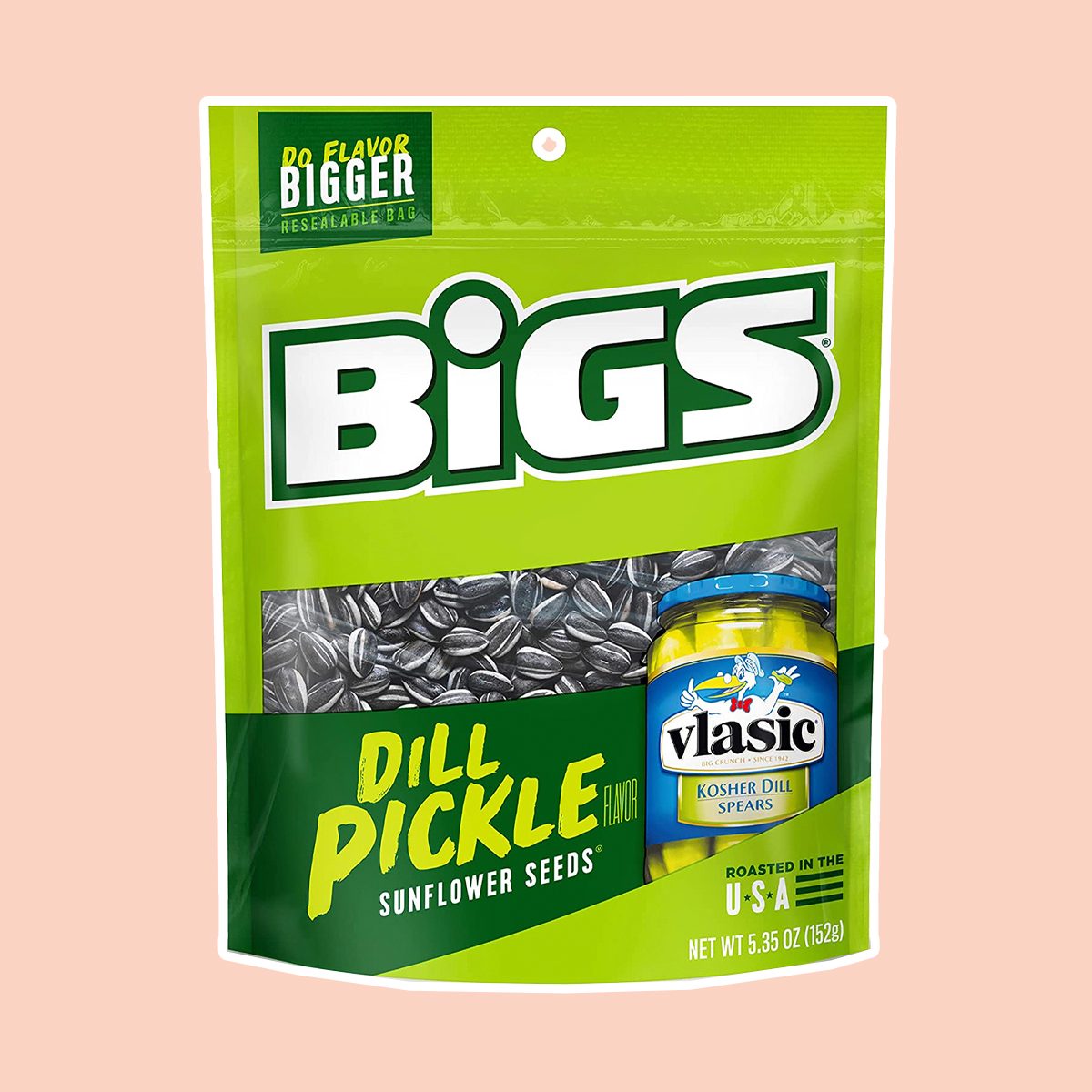 Bigs Vlasic Dill Pickle Sunflower Seeds